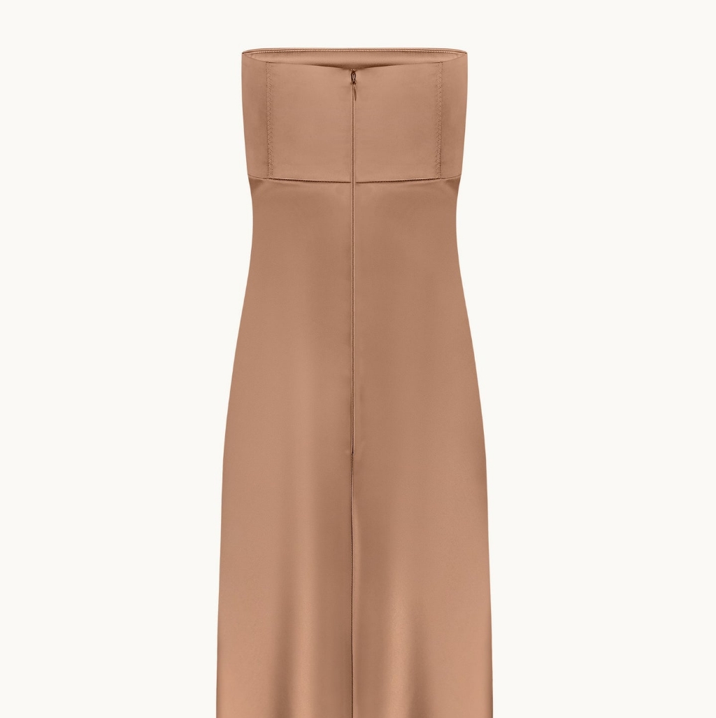 Anna October Satin Dress Gown Mira — image 3 of 8